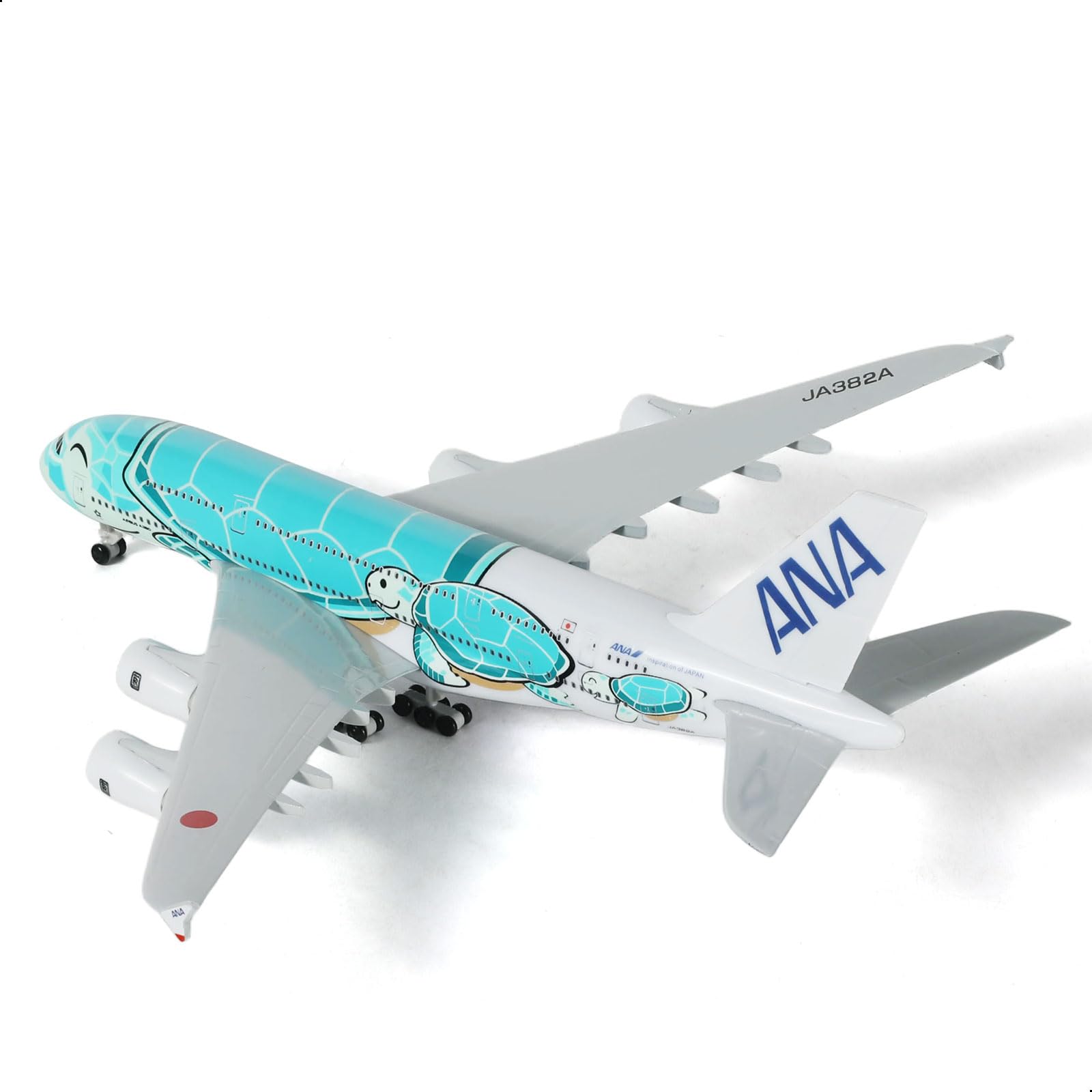 Amazon.co.jp: QIYUMOKE A380 1/300 ANAカラーグリーンタートル風